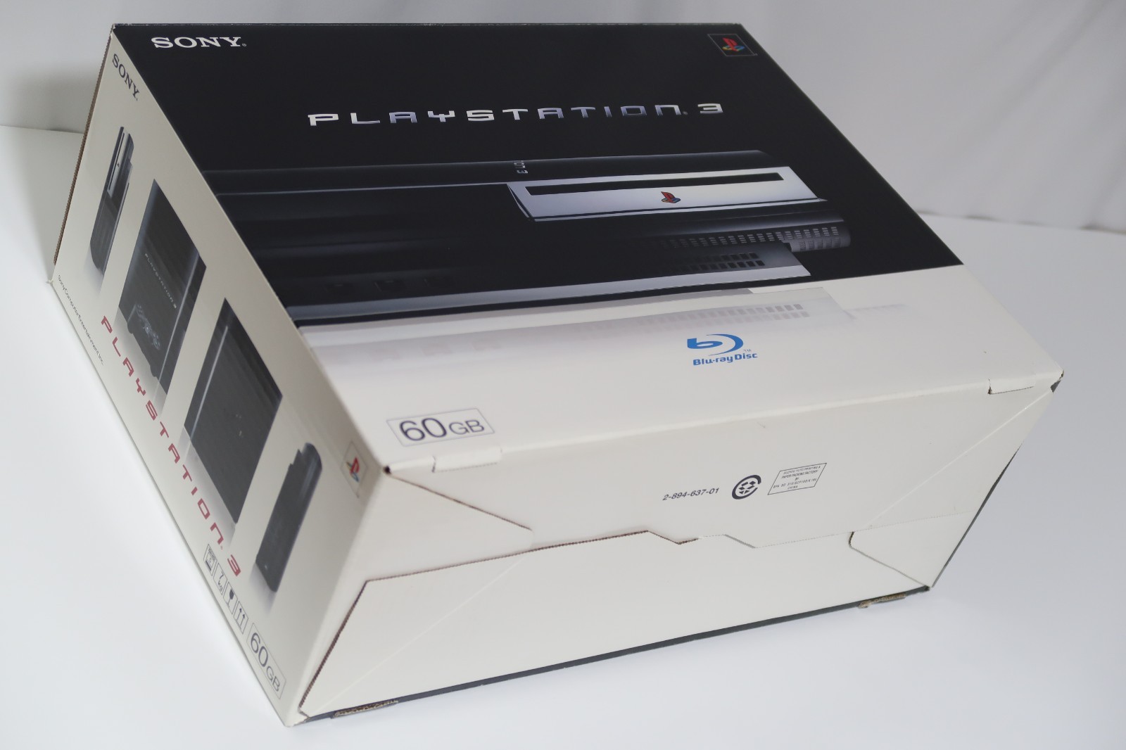 Excellent Sony PlayStation 3 PS3 CECHA00 60GB First Black Model Console W/Box