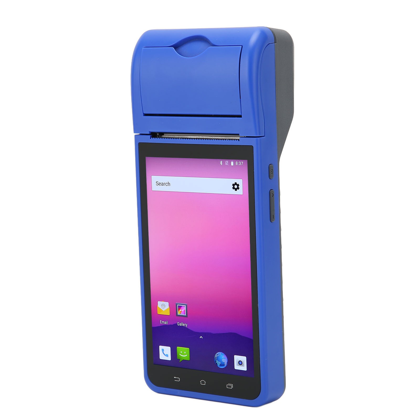 Handheld POS Machine 1280 X 720 HD Screen Thermal Printing Auto Focusing