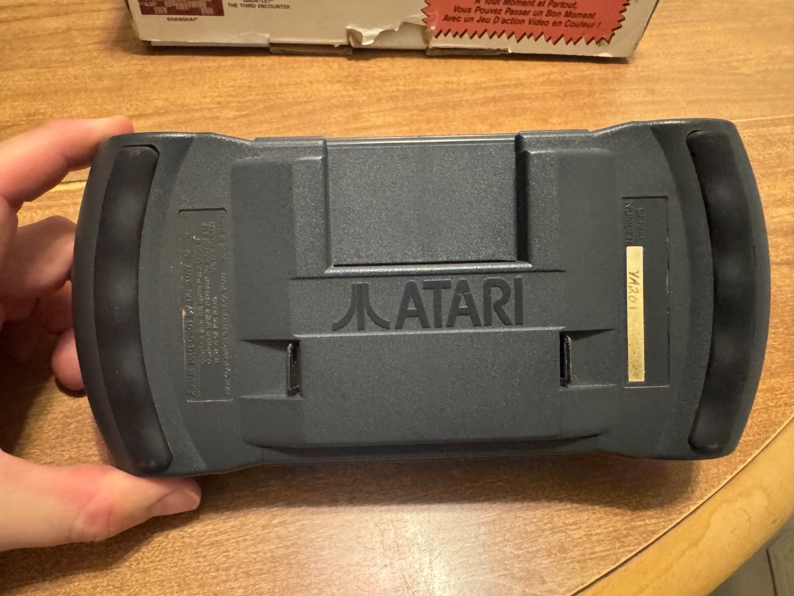 Atari Lynx II handheld video game system console CIB complete UNTESTED NO POWER