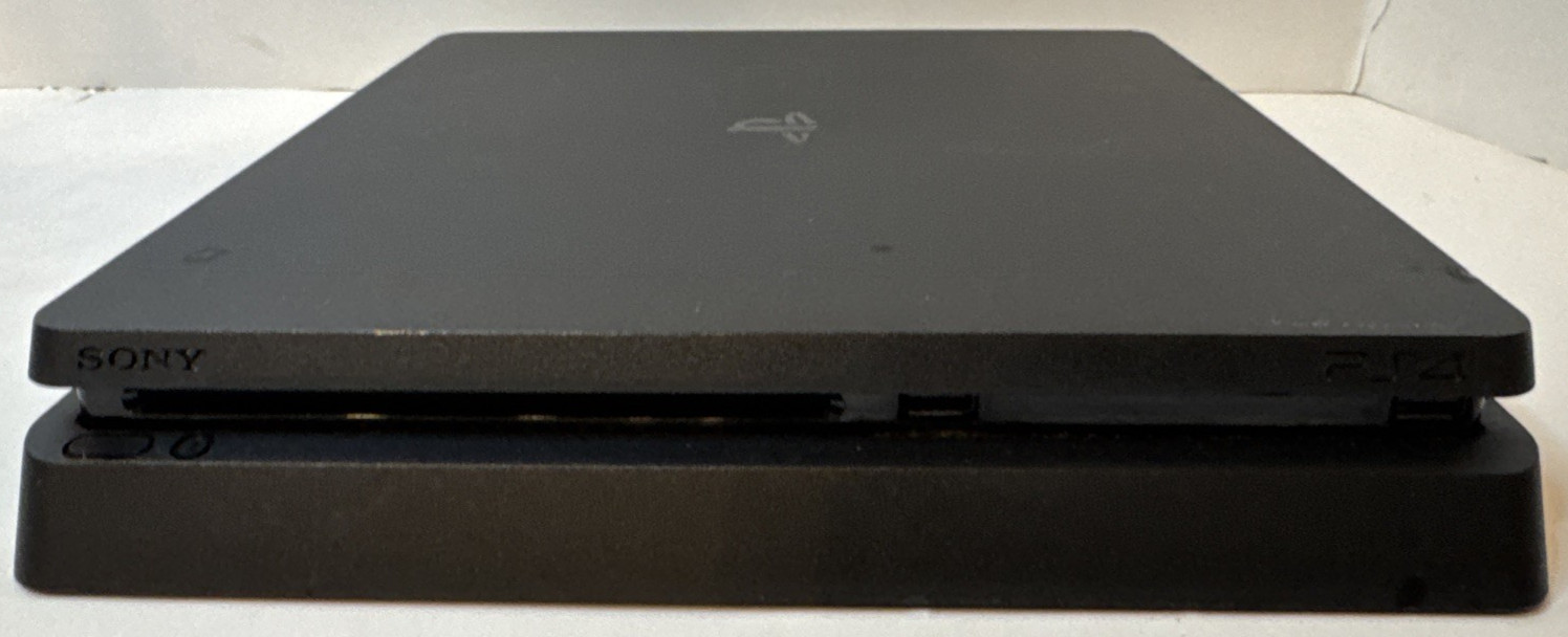 Sony PlayStation 4 Slim PS4 1TB Black Console CUH-2115B & OEM Controller Tested