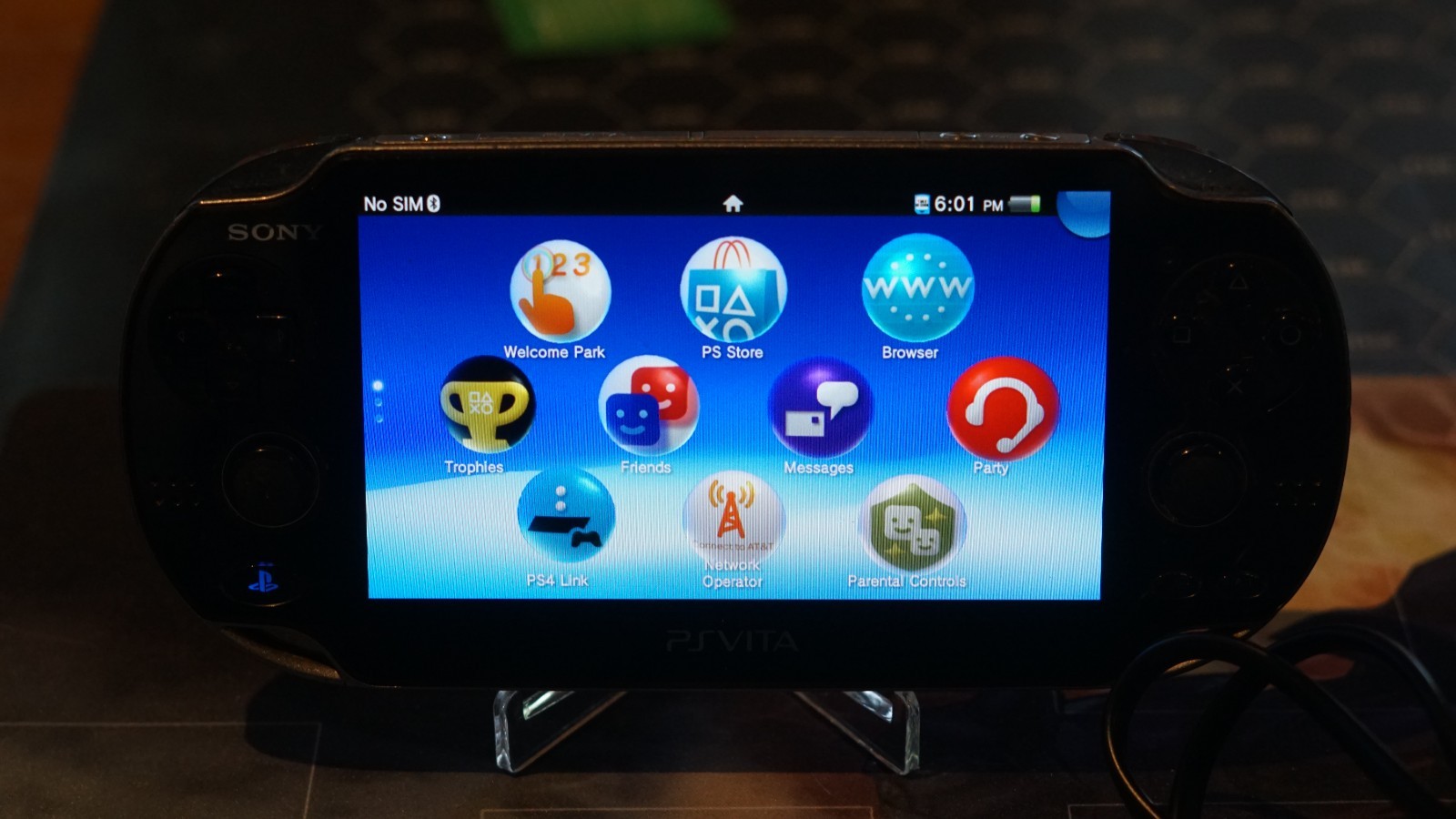 Playstation PS Vita OLED PCH-1101 | Black Console W/Games