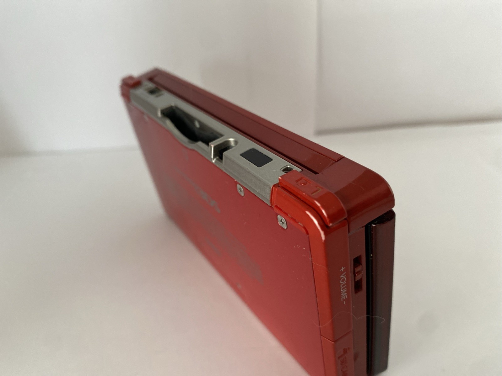 Nintendo 3DS Handheld System Flame Red Working Great Condition North American