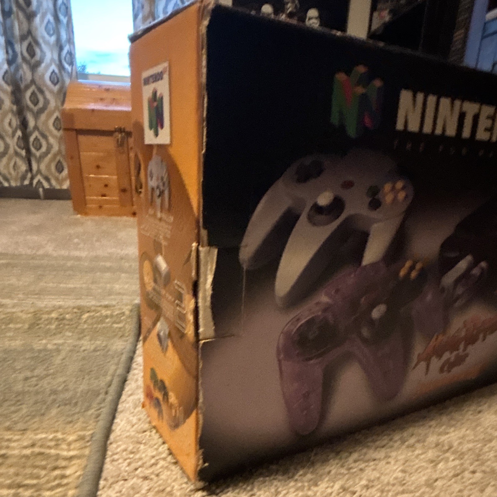 Nintendo 64 Black Console Bundle In Box w/ Controllers, RCA, NTSC-U/C