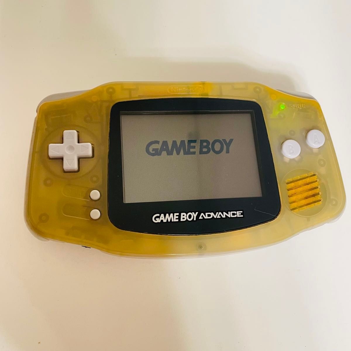 Nintendo Game Boy Advance GBA Milky Blue Console CIB Tested Working Japan