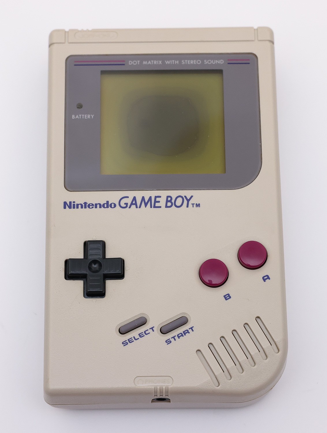 Original Nintendo Game Boy GB Hong Kong HK Mani Release DMG-01 1993 with Manual