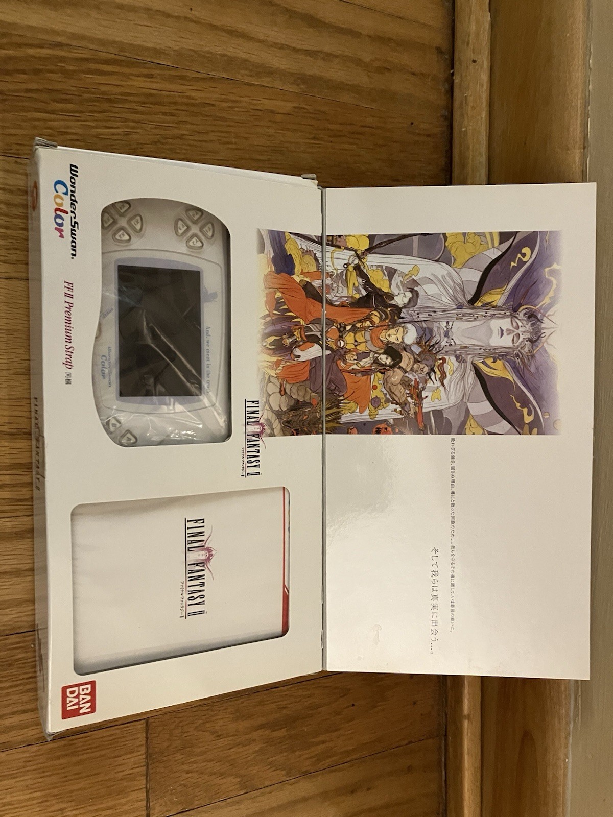 Final Fantasy II WonderSwan Color Limited Edition Handheld Game Console Rare