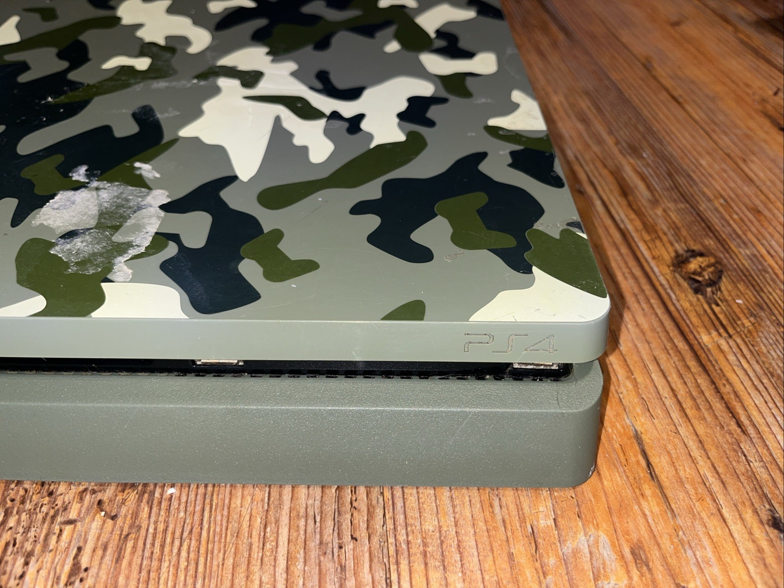 Sony PlayStation 4 PS4 Slim CAMO Console FOR PARTS Not Working