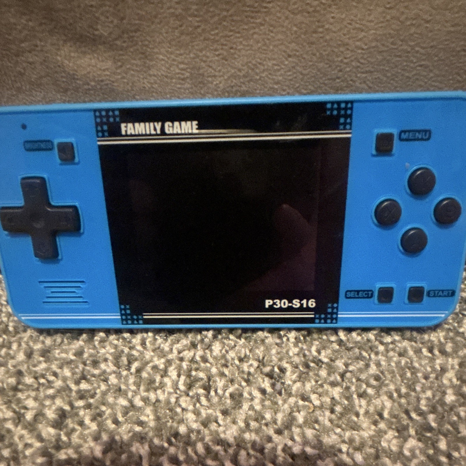 P30-S16 Family Game Handheld Video Game Console System, Blue/Black