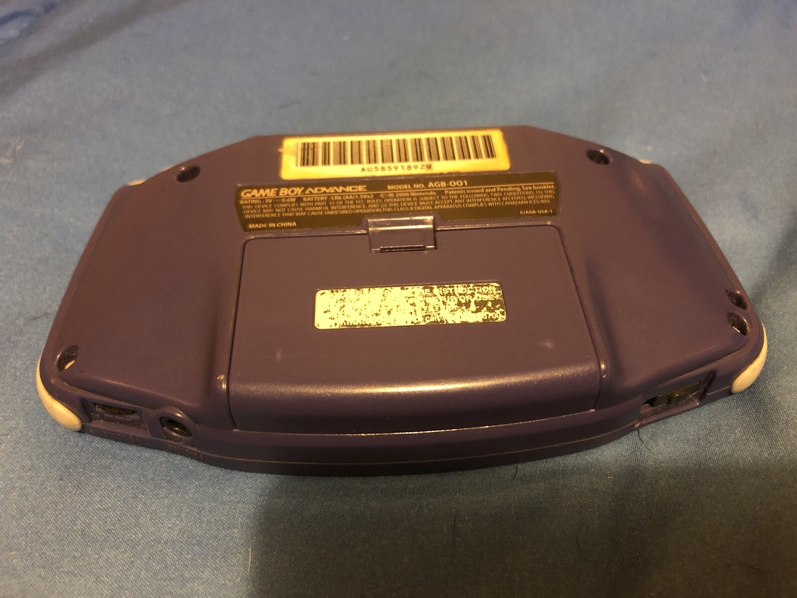 Nintendo Game Boy Advance Handheld System – Indigo