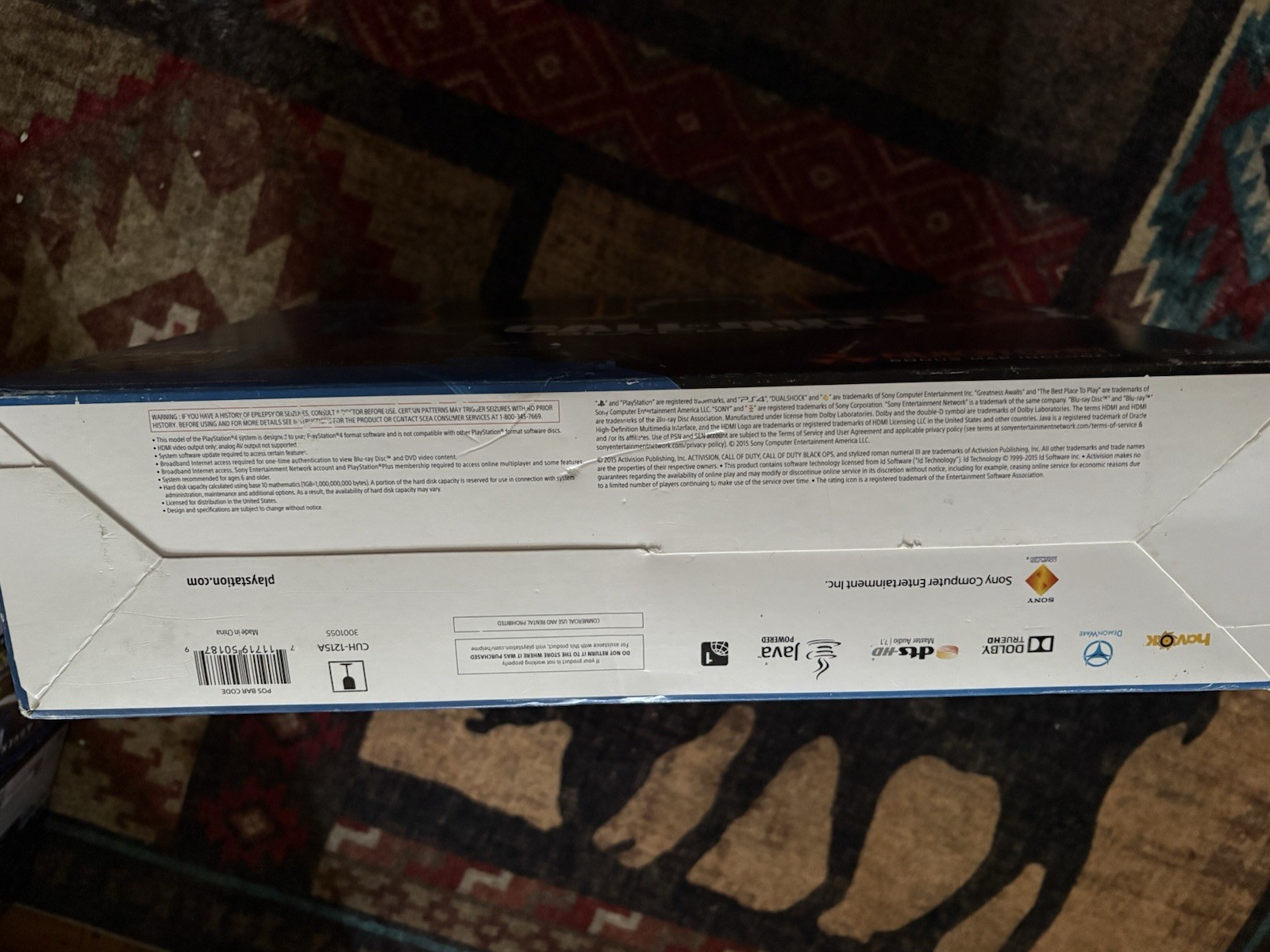 Sony PlayStation 4 500GB Jet Black Console