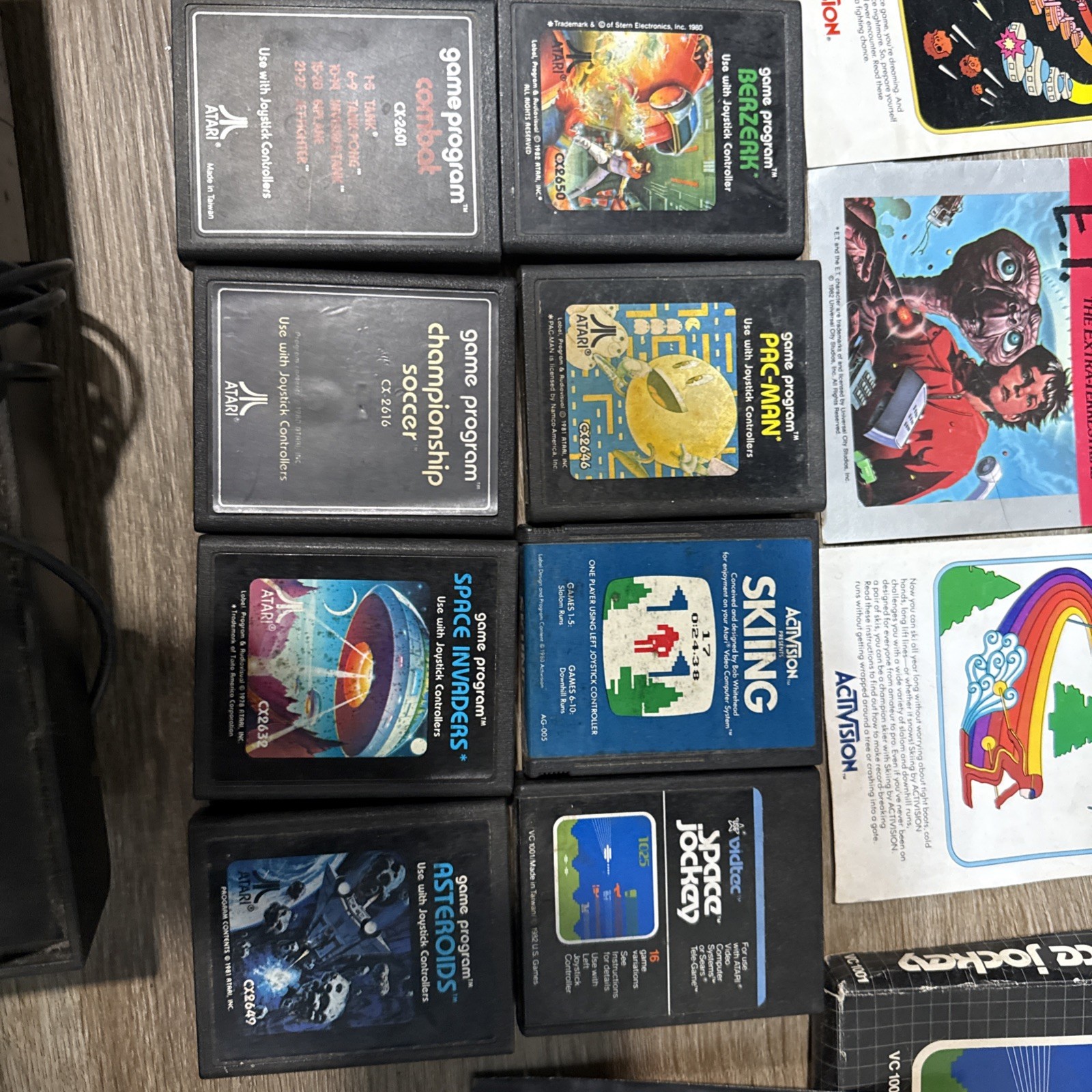 Atari Lot With Original Box