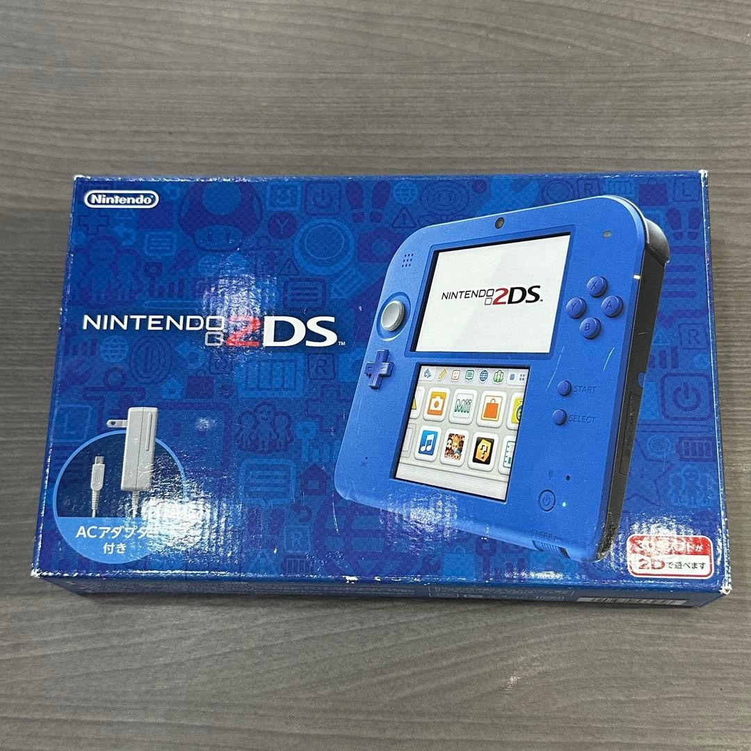 3DS/2DS/DS Operation Ok Nintendo 2Ds Blue Perfect Working Item Box Theory Japan