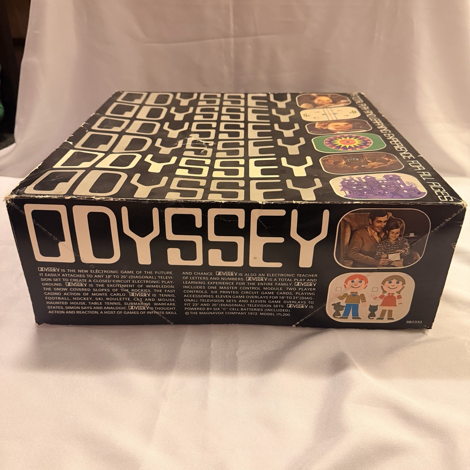 1972 Magnavox Odyssey (Run 1) 1TL200 Vintage Console W/ Original Box