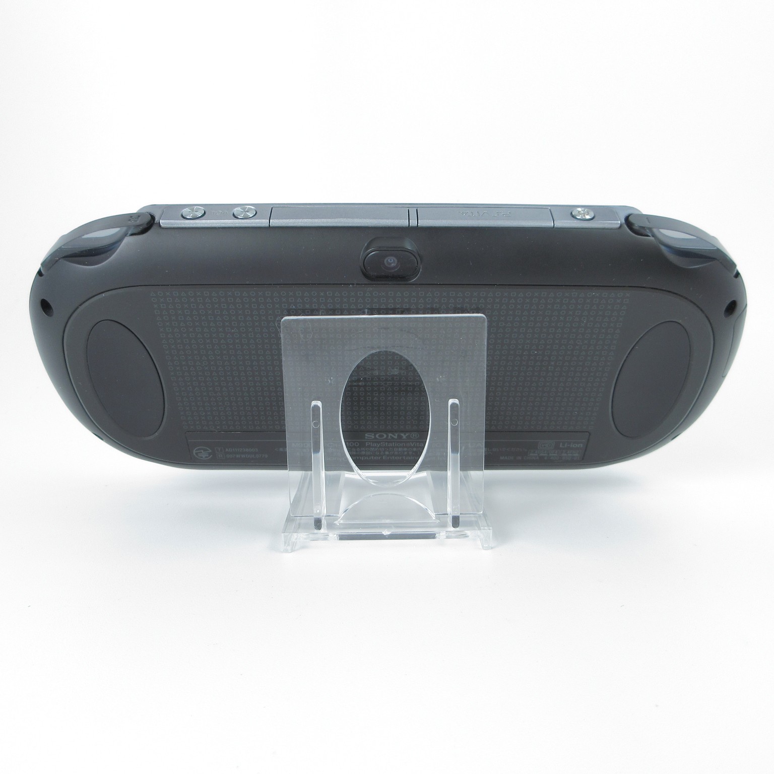 【Very Good】Sony PS Vita PCH-1100 Crystal Black 3G/Wi-Fi Model Console #Arr1201/0