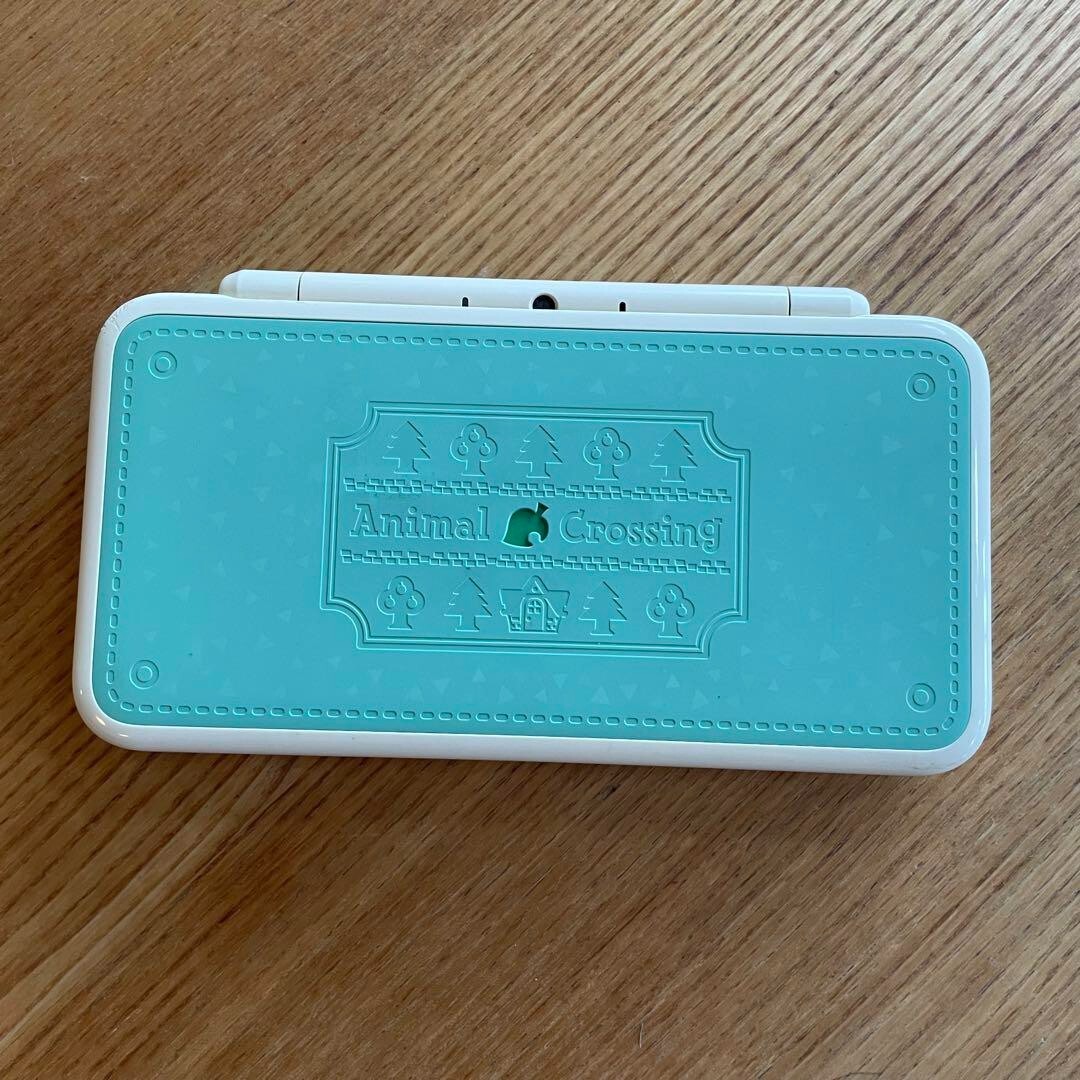 New Nintendo 2DS XL LL Animal Crossing Console Doubutsu No Mori Japanese ver