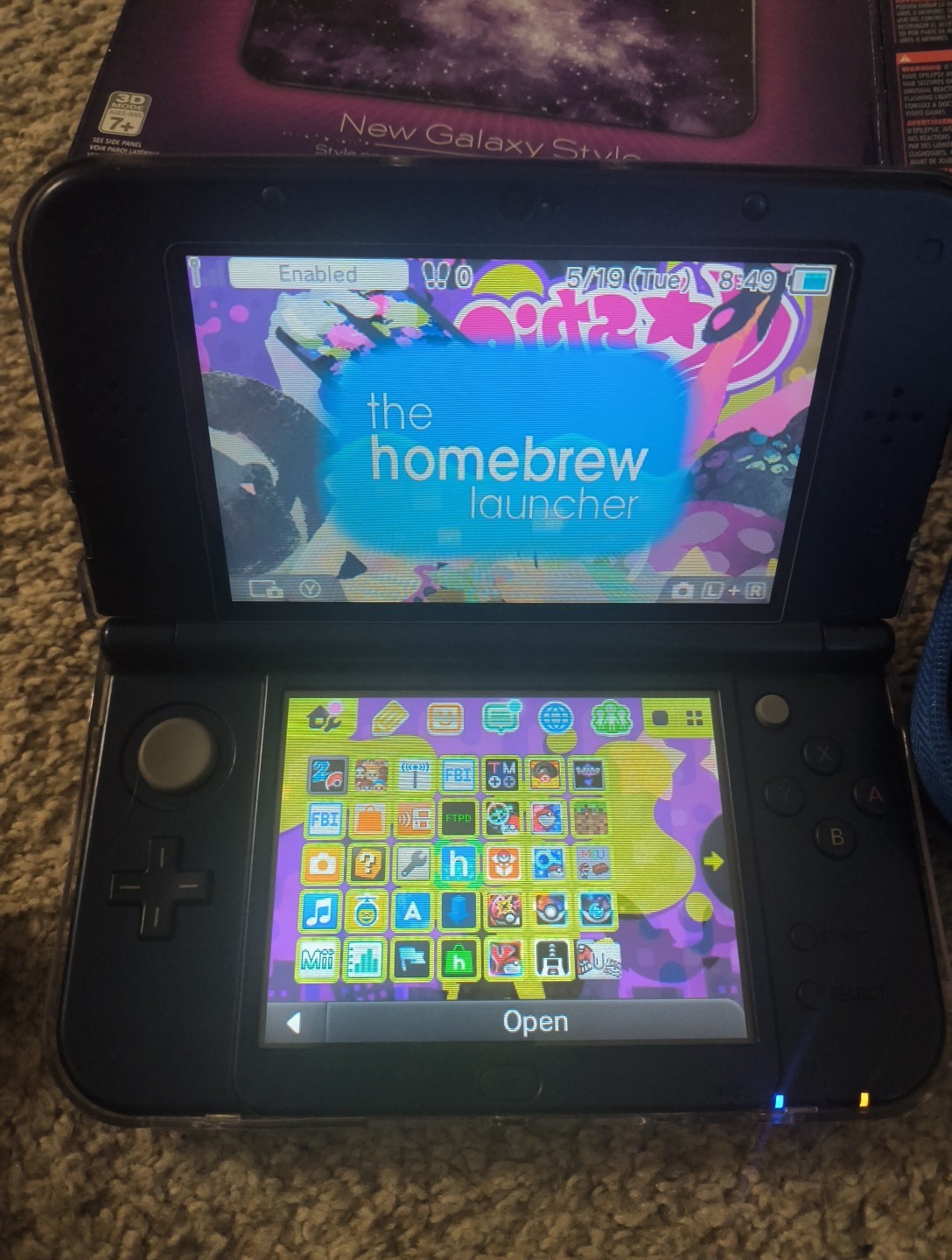 Galaxy New Nintendo 3ds W Case And Screen protectors