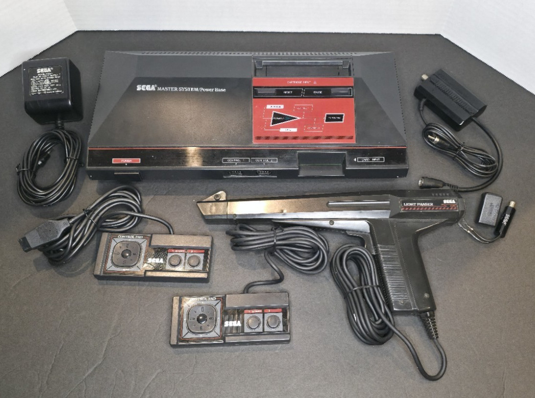 SEGA Master System Console System CIB Complete in Box –TESTED WORKING