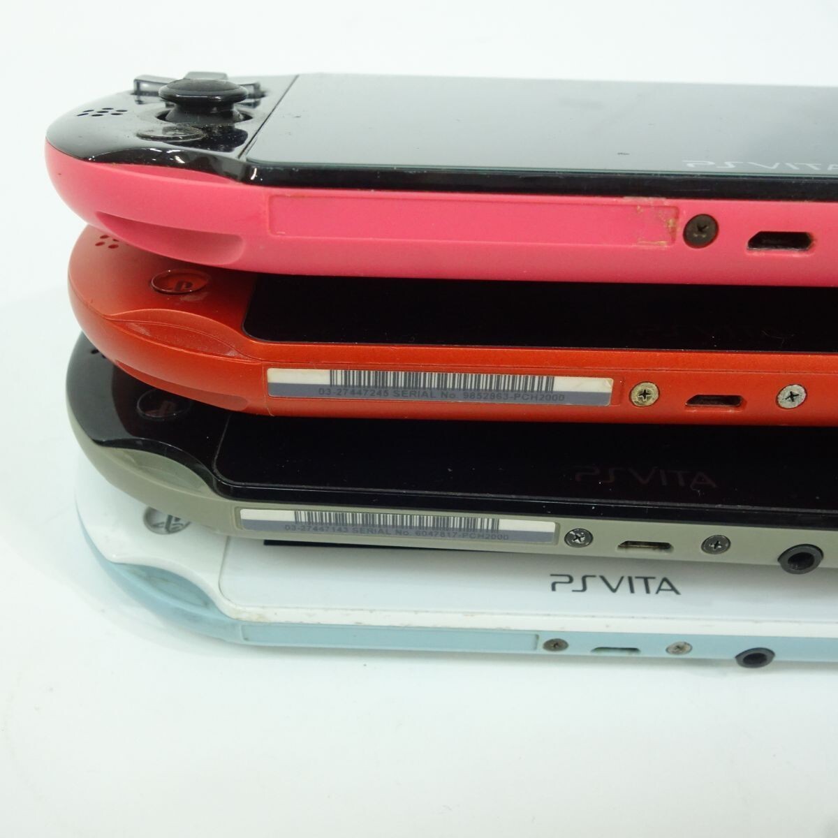 PS Vita 2000 PSV Gamse Console Lot 10 Random Color Junk For Parts or Repairs