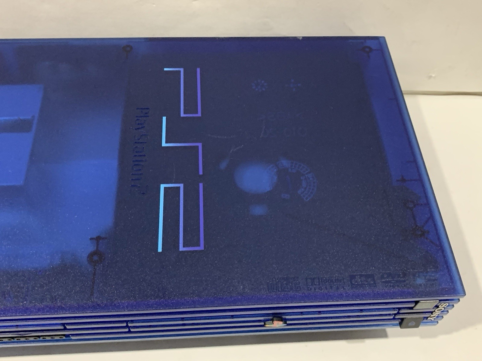 PlayStation PS2 SCPH-37000 Ocean Blue FAT CONSOLE JAPAN Working Excellent Kengo