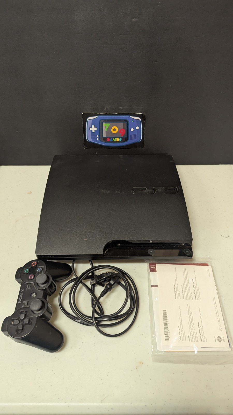 Sony PlayStation 3 PS3 Console Slim 320GB CIB CECH-3001B CIB COMPLETE TESTED