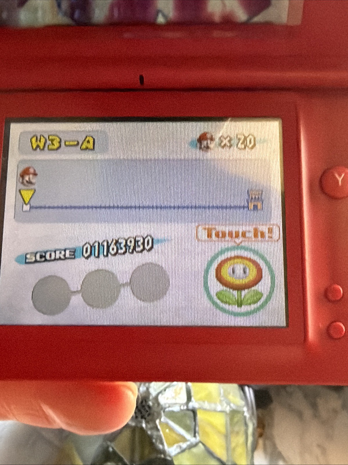 Nintendo DS Lite Special Edition Mario Red Super Bros Near Mint