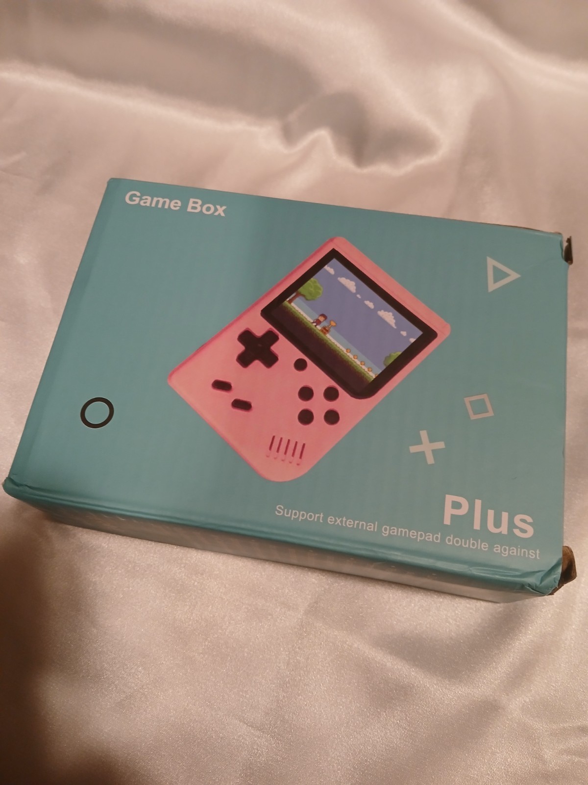 Game Box Plus Handheld Digital Game System Grey Portable Rechargeable