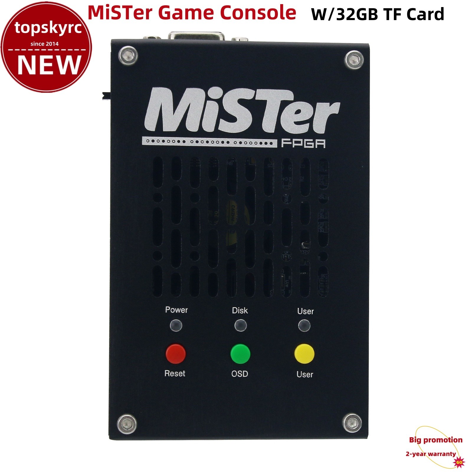 MiSTer Game Console with Cyclone V SoC FPGA Development Board + 32GB TF Card