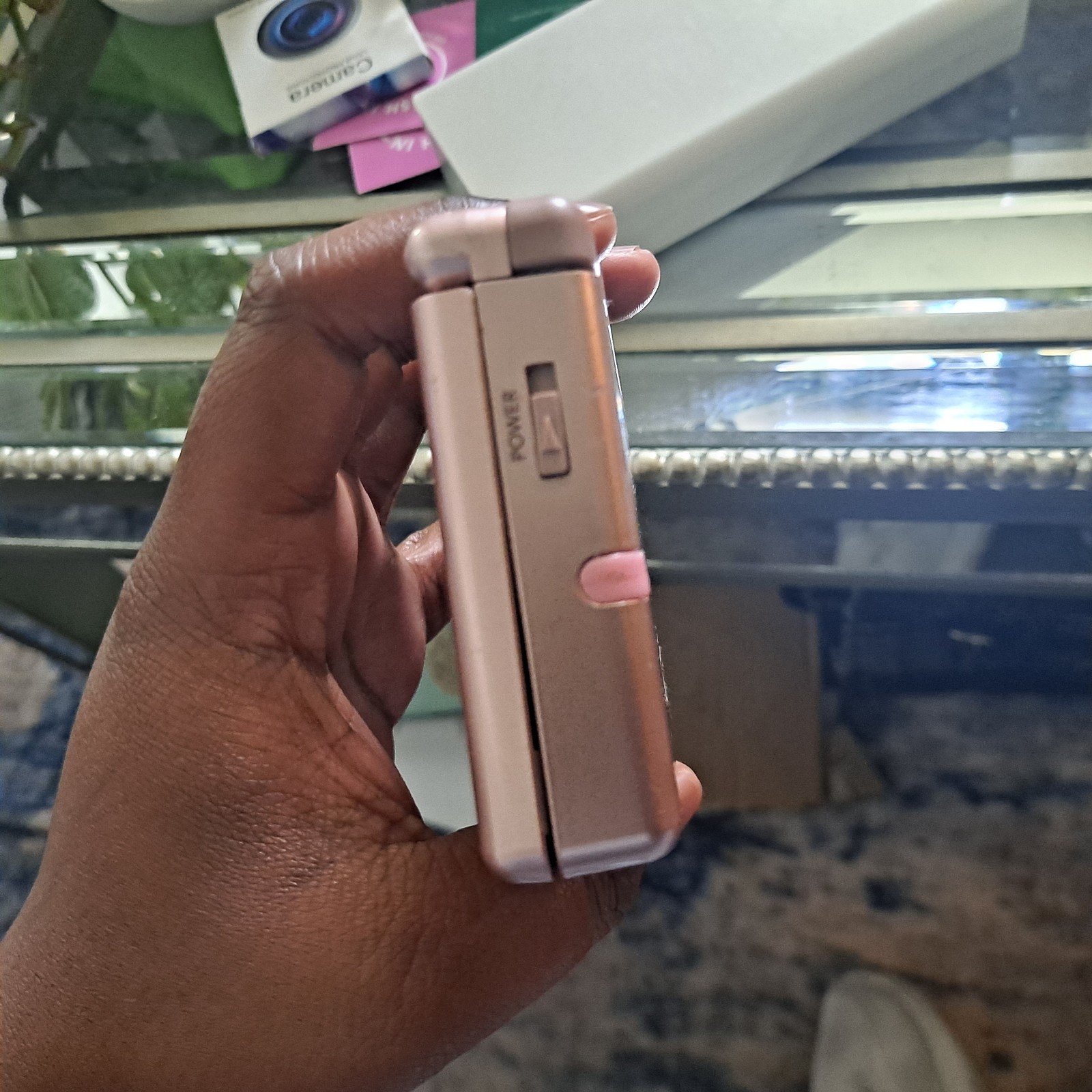 Nintendo DS Lite Metallic Pink Handheld Console ♡