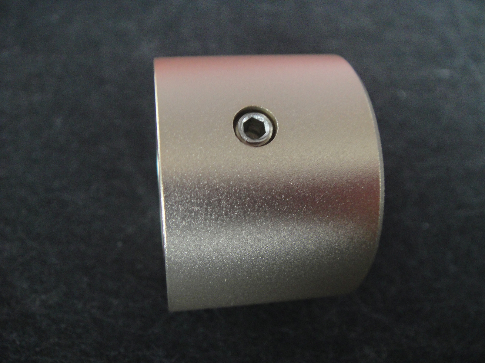 1,30 x 22mm SAND ALUMINUM SOLID TUBE AMP AUDIO KNOB GOLD COLOR