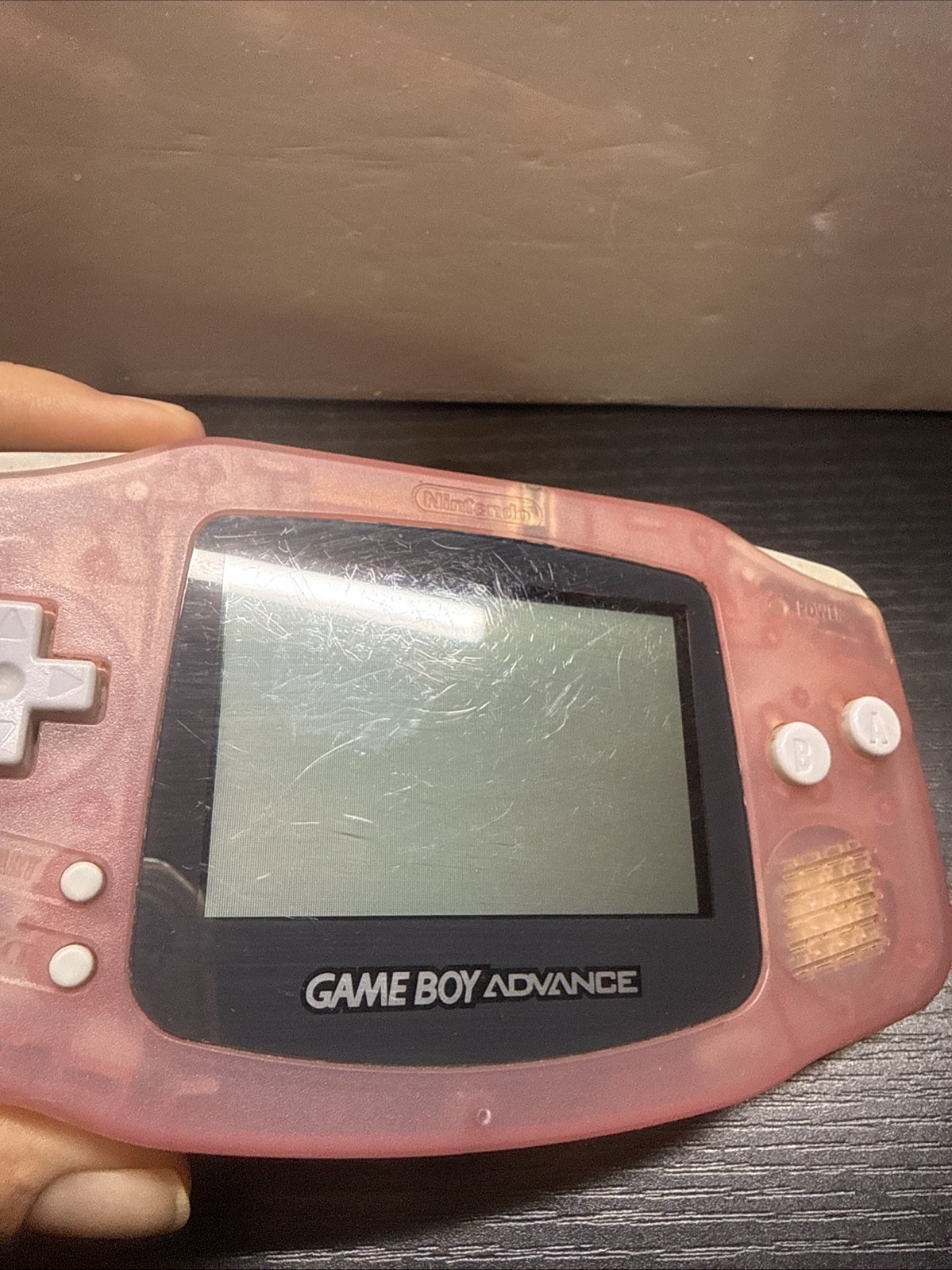•Cosmetically Flawed•Fuchsia Pink Nintendo Game Boy Advance System