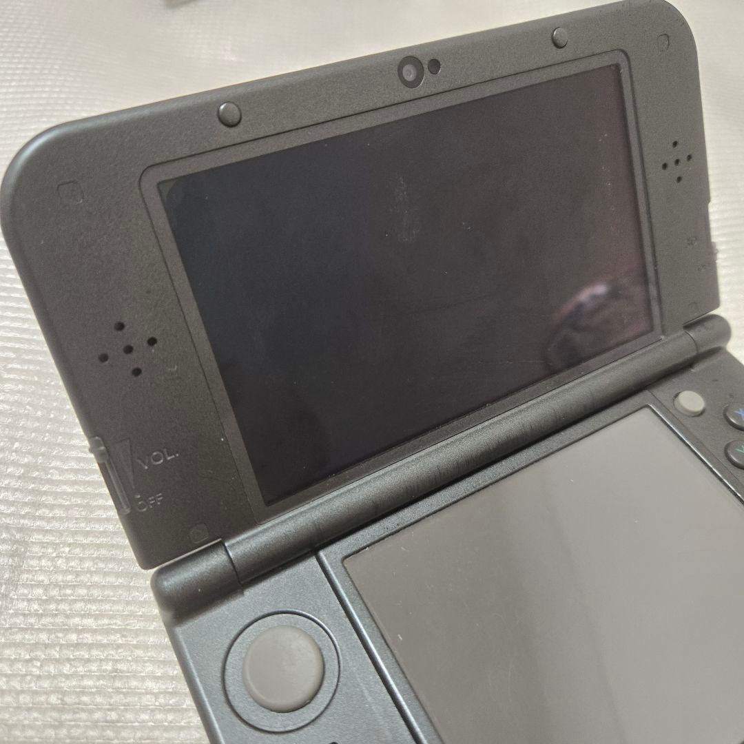 Nintendo New 3DS LL XL Console Metallic Black Japan Region Charger Stylus 0230