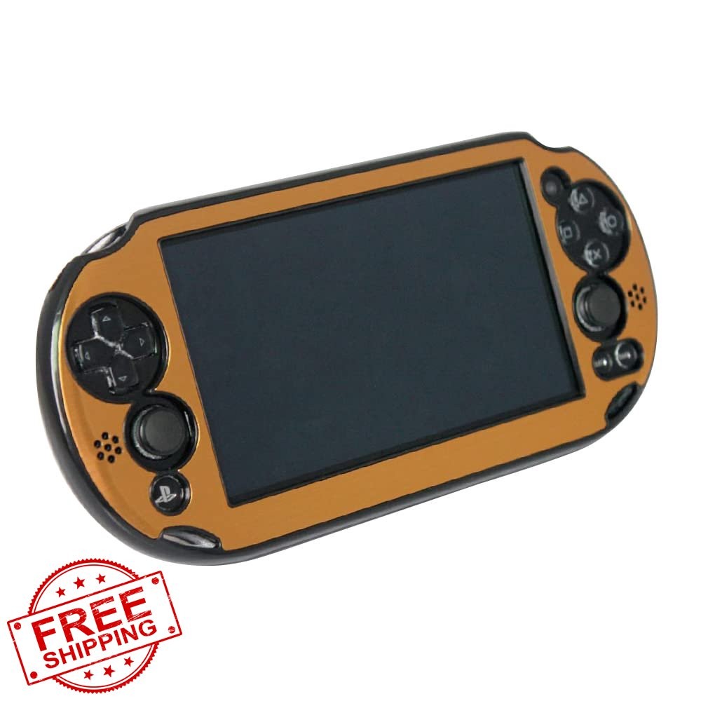 PS Vita PCH-2000 Aluminum Metal Cover Gold