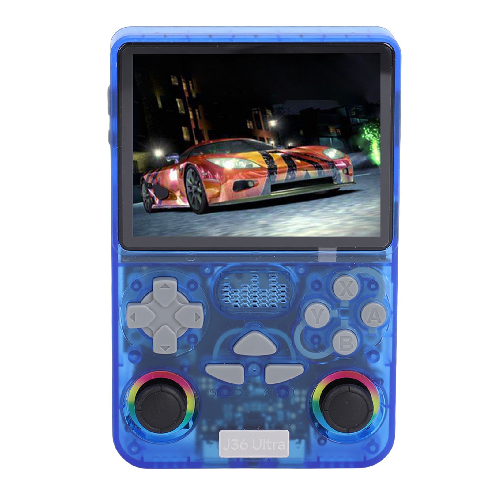 Retro Handheld Game Console 4 Inch Screen Built In 64GB Small Memory Card S EYCM