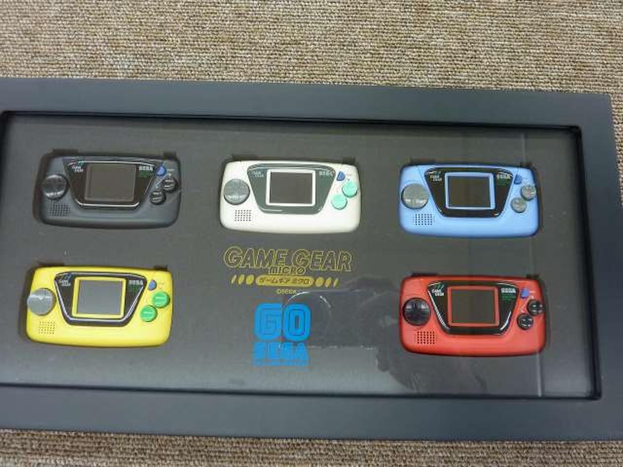 Retro Game Model Game Gear Micro 4 Color Set DX Pack SEGA