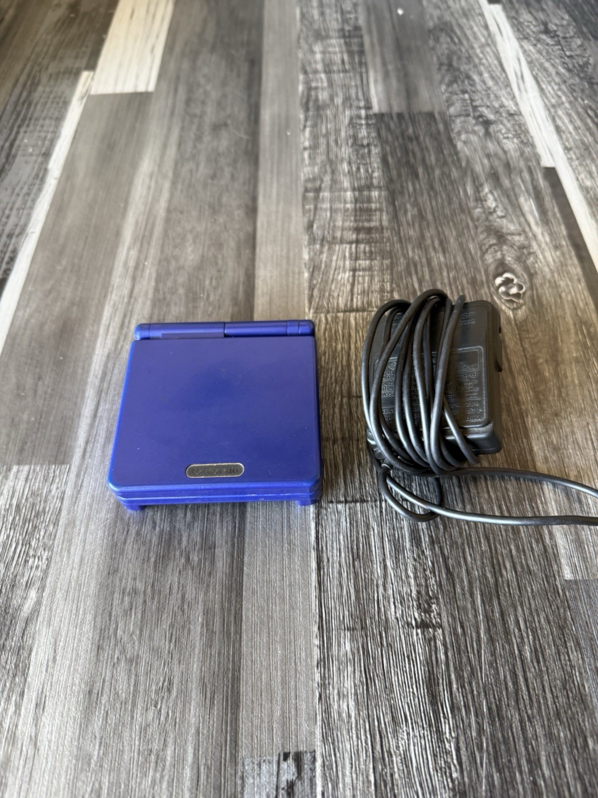 Nintendo Game Boy Advance SP AGS-001 – Cobalt Blue WORKING/TESTED w/ Charger