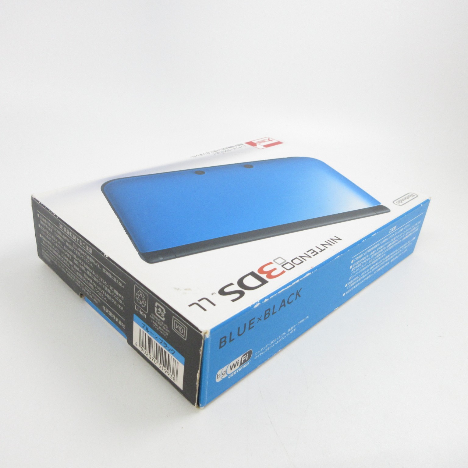 【Very Good】Nintendo 3DS LL XL Blue x Black Console Japanese Edition #DEN08/0608