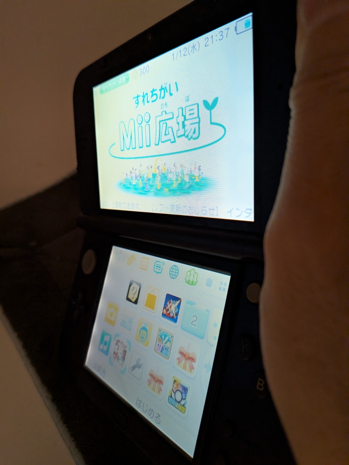 【Excellent5】Nintendo NEW 3DS LL XL Blue Handheld Used Game Console From Japan