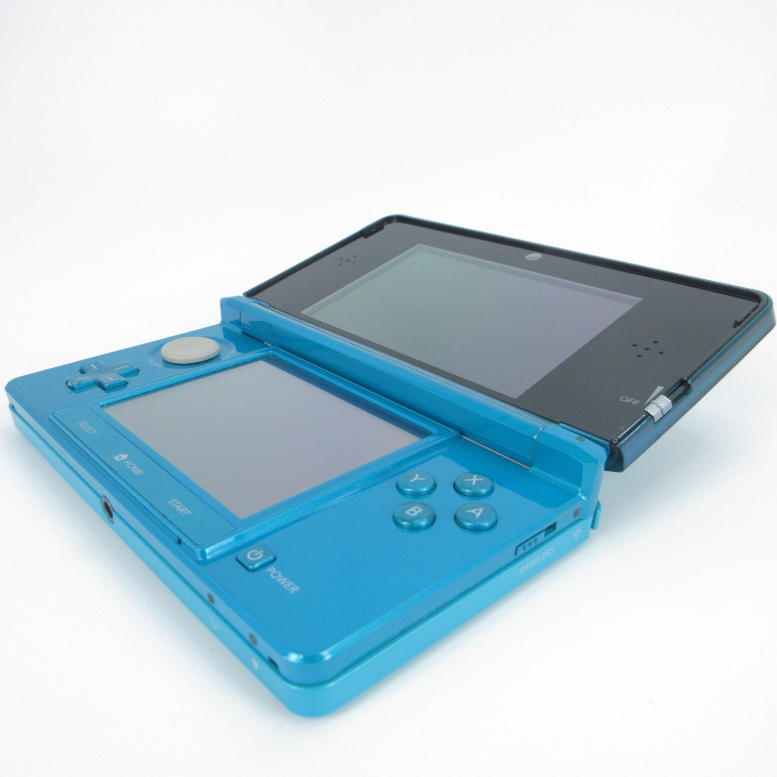 【Excellent】Nintendo 3DS Aqua Blue Console Only Japanese Edition #NET0911/02