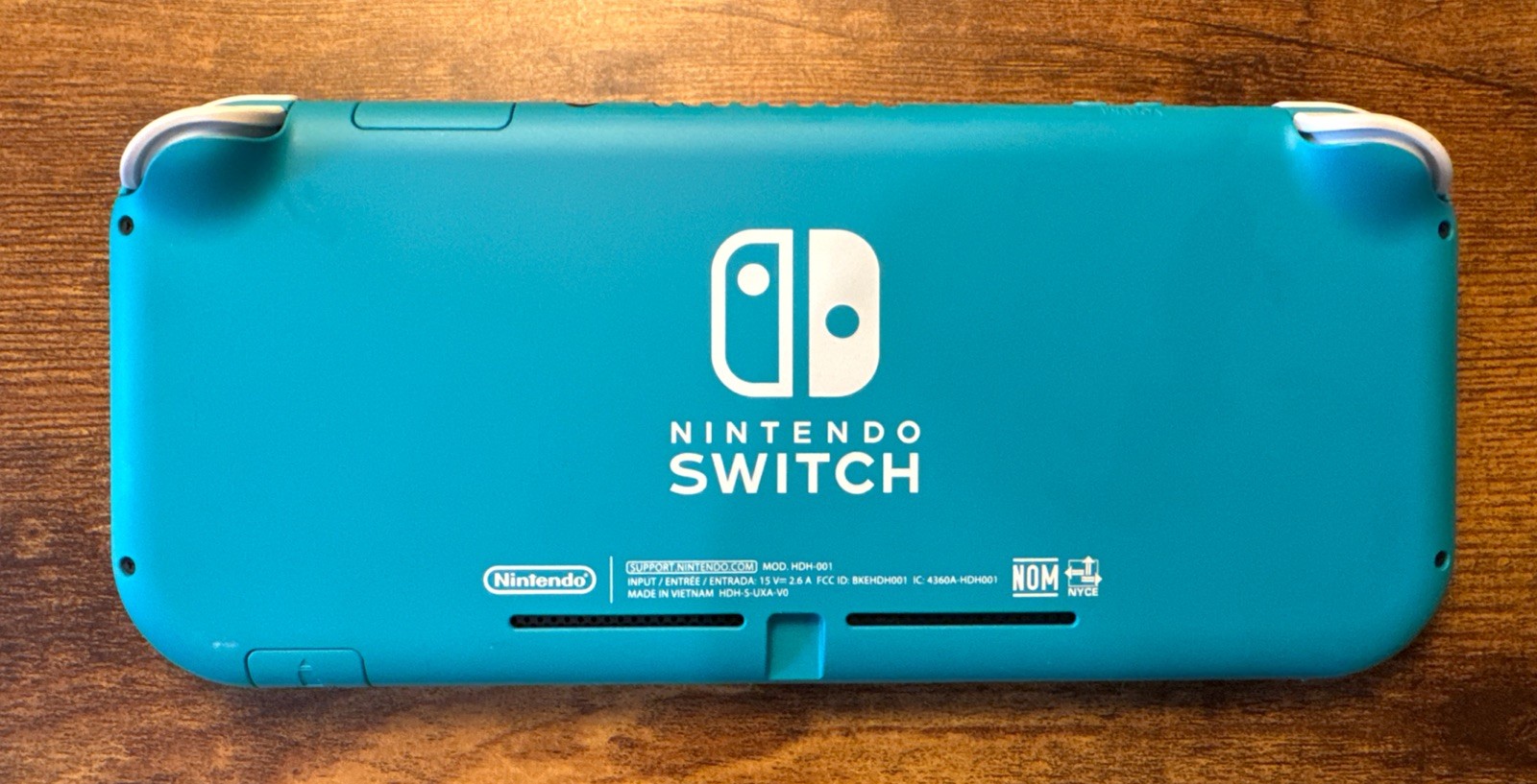 Nintendo Switch Lite Turquoise Teal 32GB Handheld Console Bundle W/ Cord + Armor