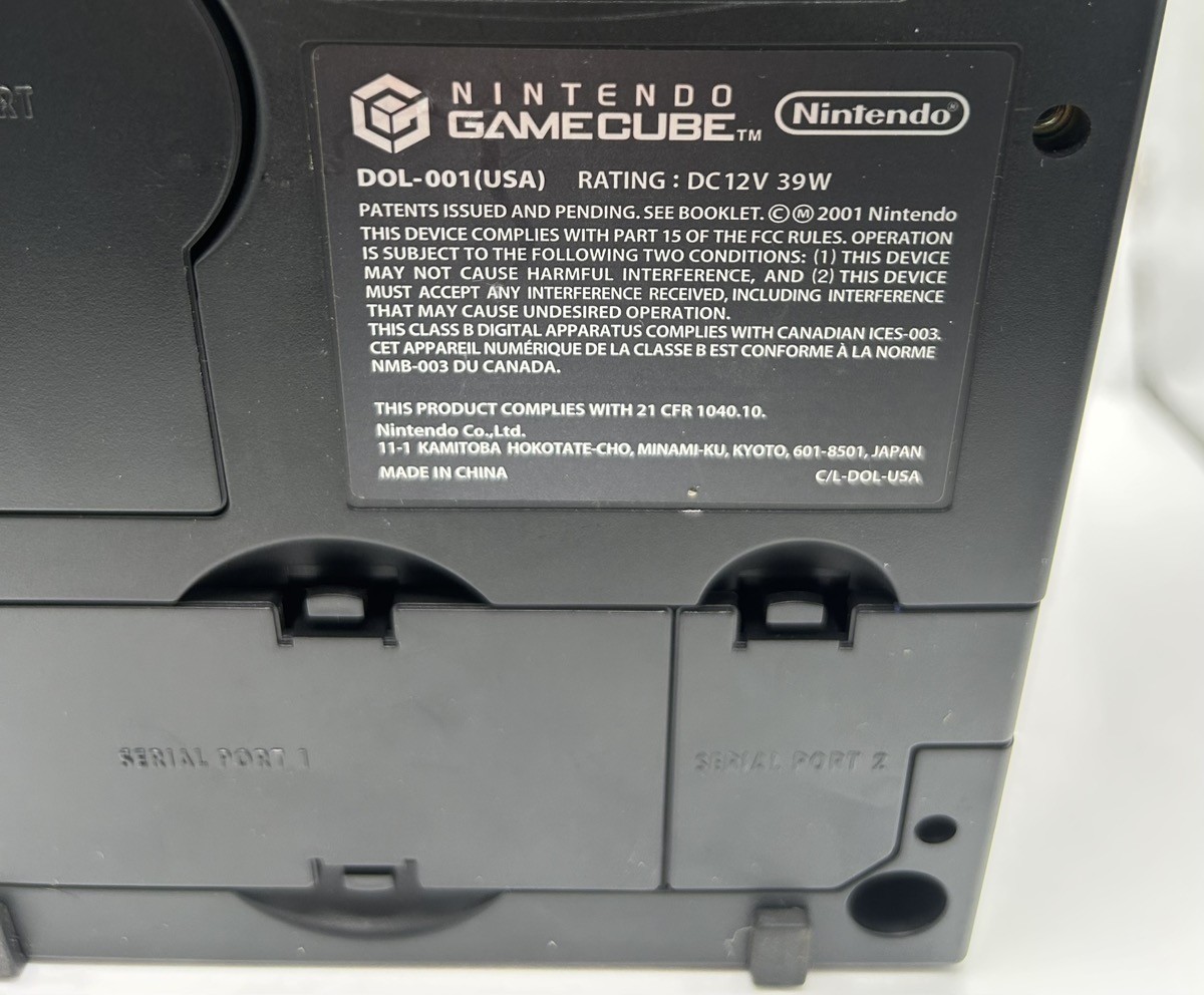 NINTENDO GAMECUBE DOL-001(USA) (SBL015858)