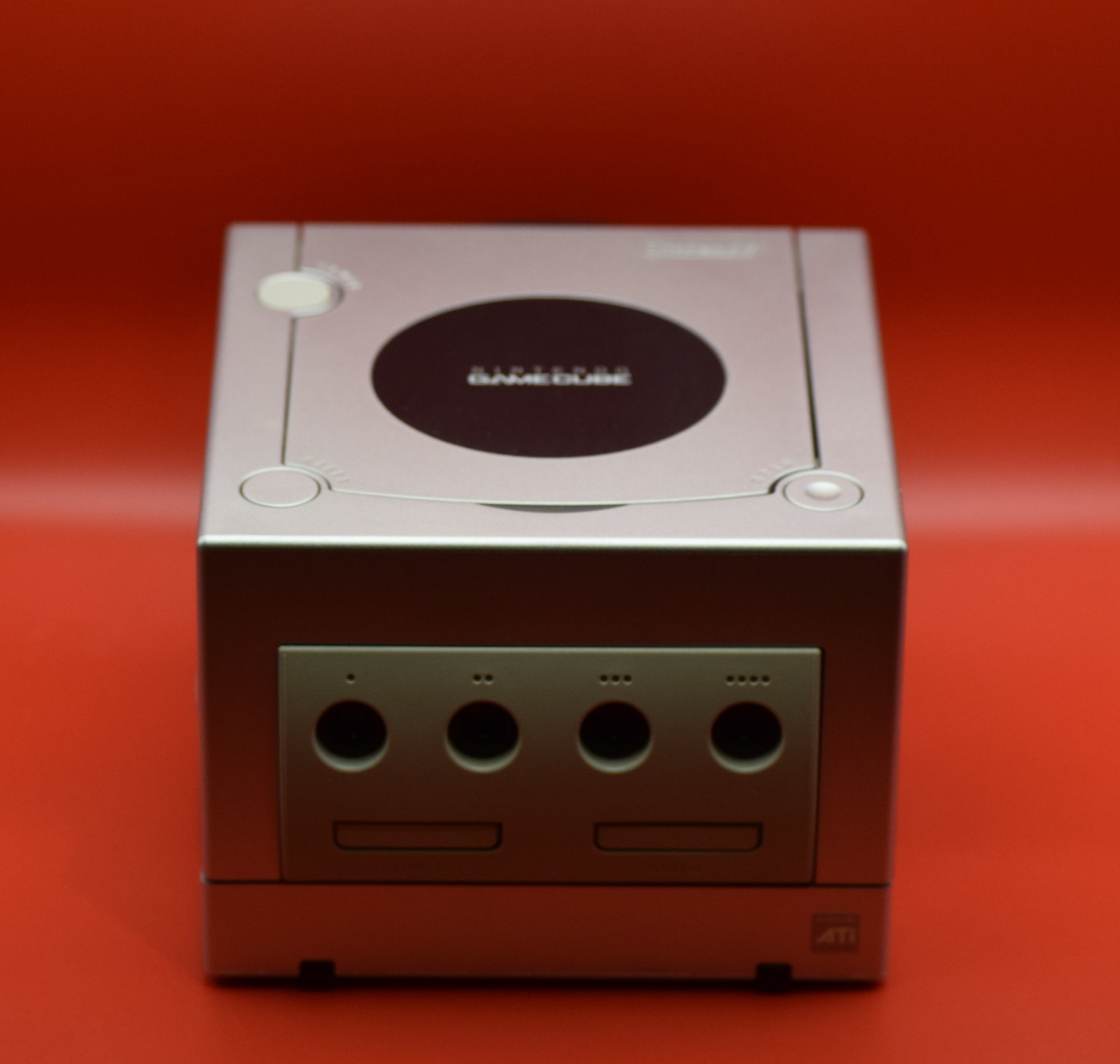Nintendo GameCube Black Console DOL-101 Tested Working OEM Cords