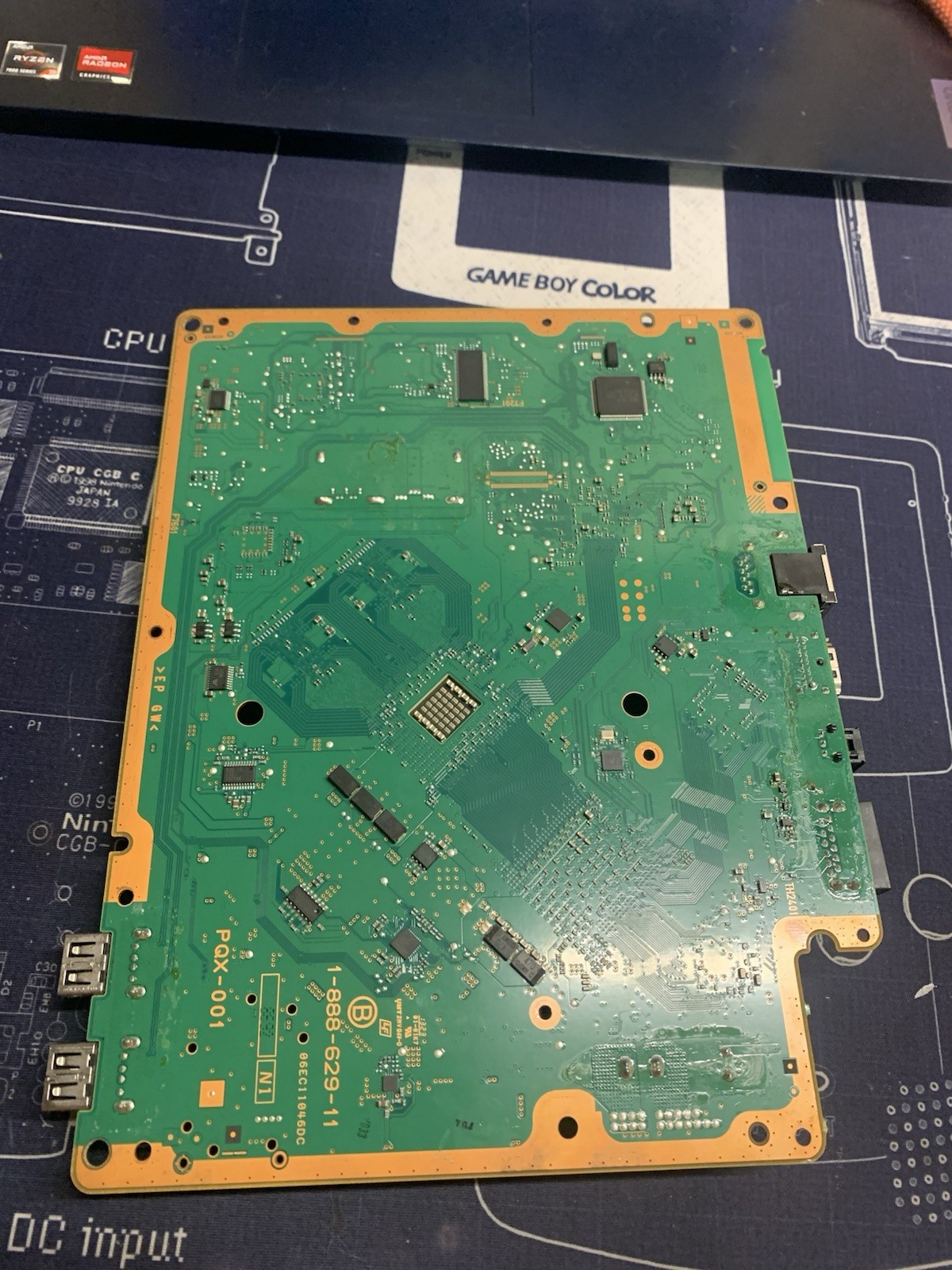 Sony PlayStation 3 Super Slim Console for Parts/Repair – Motherboard & Shield