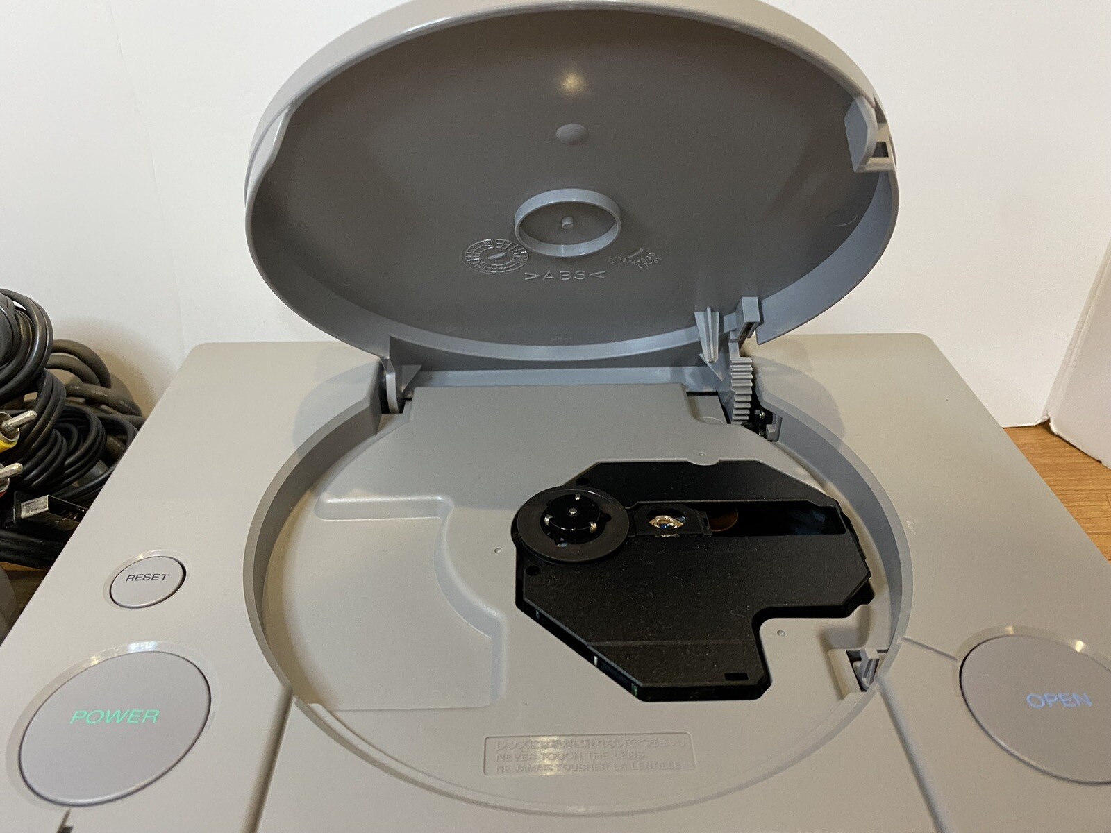 Sony PlayStation 1 PS1 SCPH-7000 Console Controller Set Gray Game JAPAN Tested