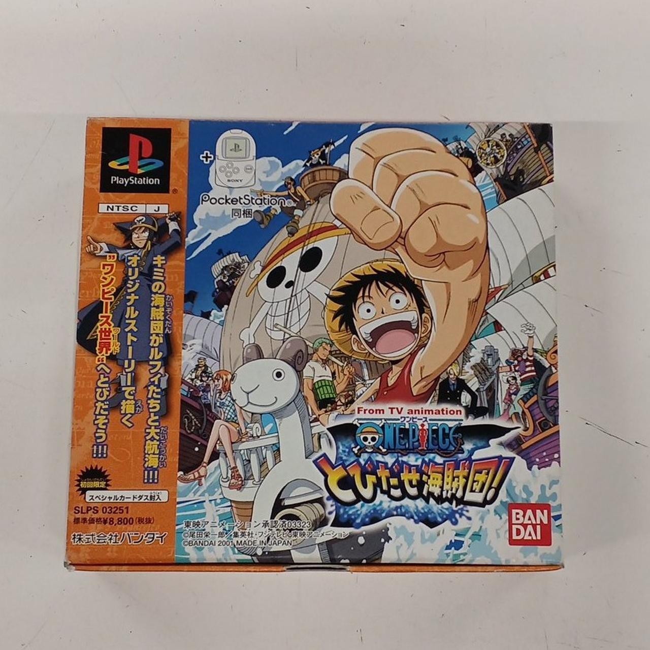BANDAI SLPS 03251 Jumping Pirates! Pocket station included
