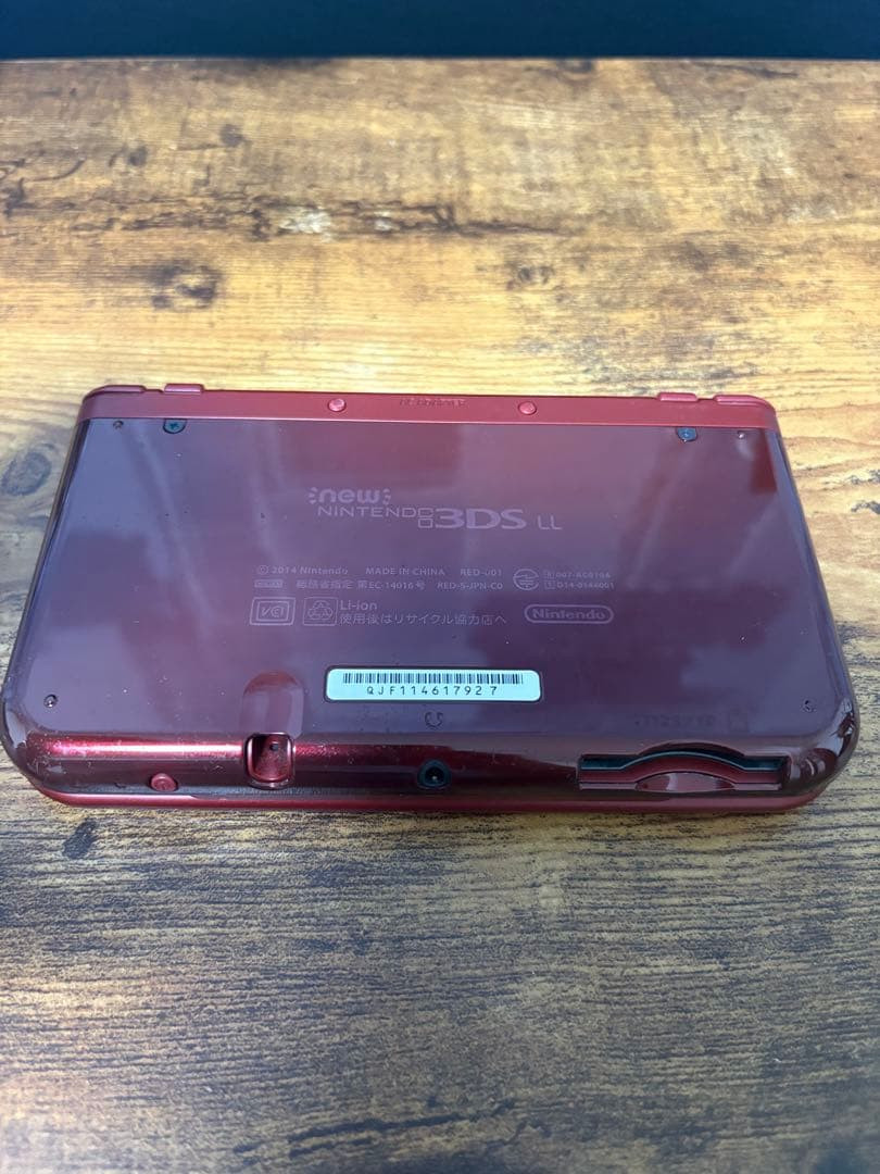 Nintendo New 3DS LL XL Metallic Red Handheld Console System NTSC-J Japan 0178