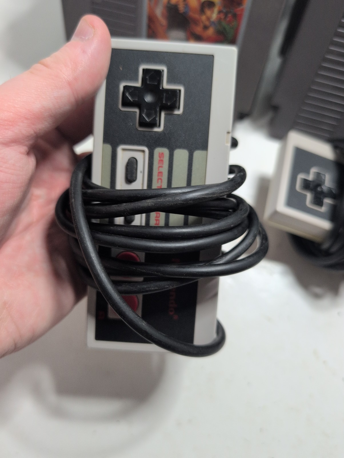 Nintendo NES Console Bundle w/ 22 Games – Fully Functional! + Controllers