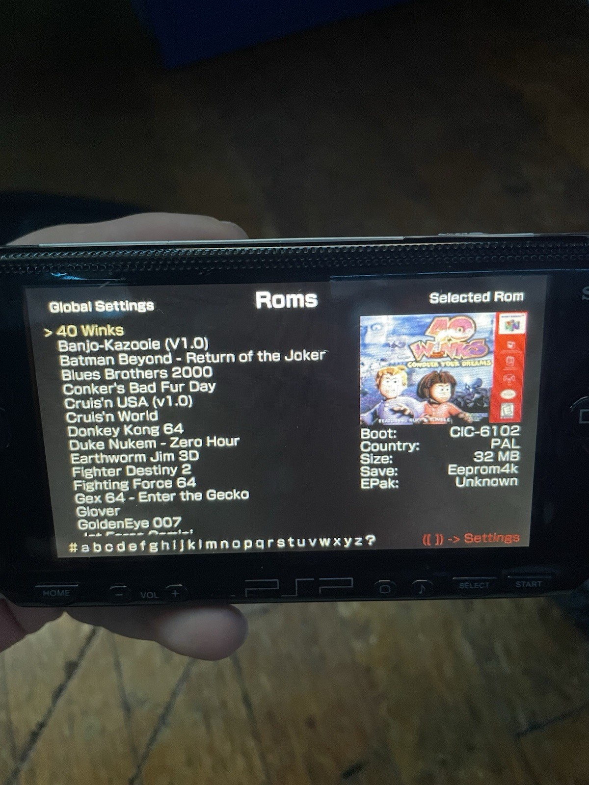 Sony PSP-1000 Handheld Console M*0*D*d*3*D custom software