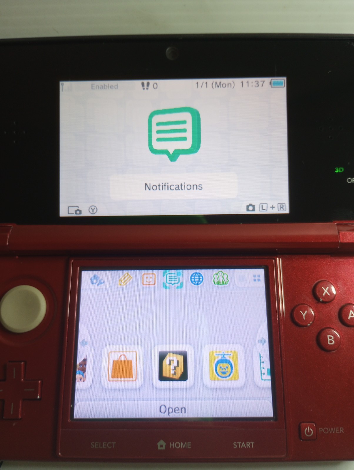 Nintendo 3DS Handheld System – Flame Red | Working | A Few Bright Pixels