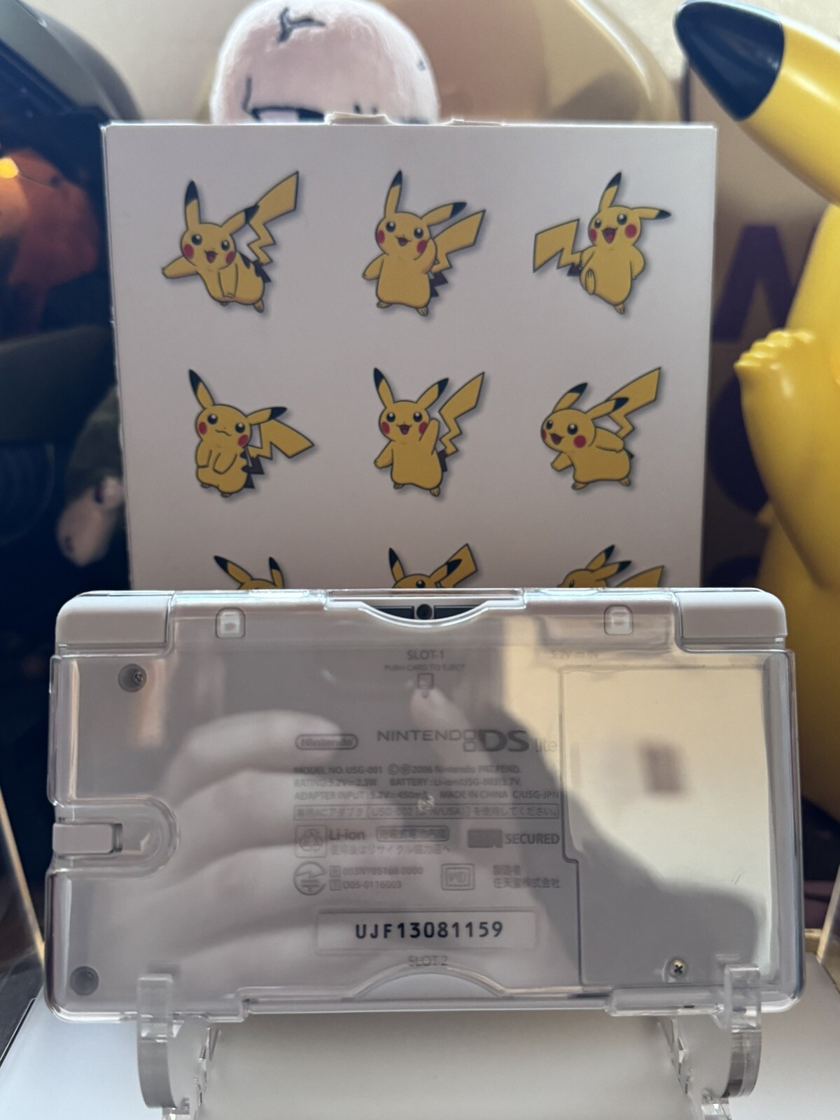 Nintendo DS Lite Pokemon Daisuki Club 2006 Giveaway Console 1/150 Complete Box