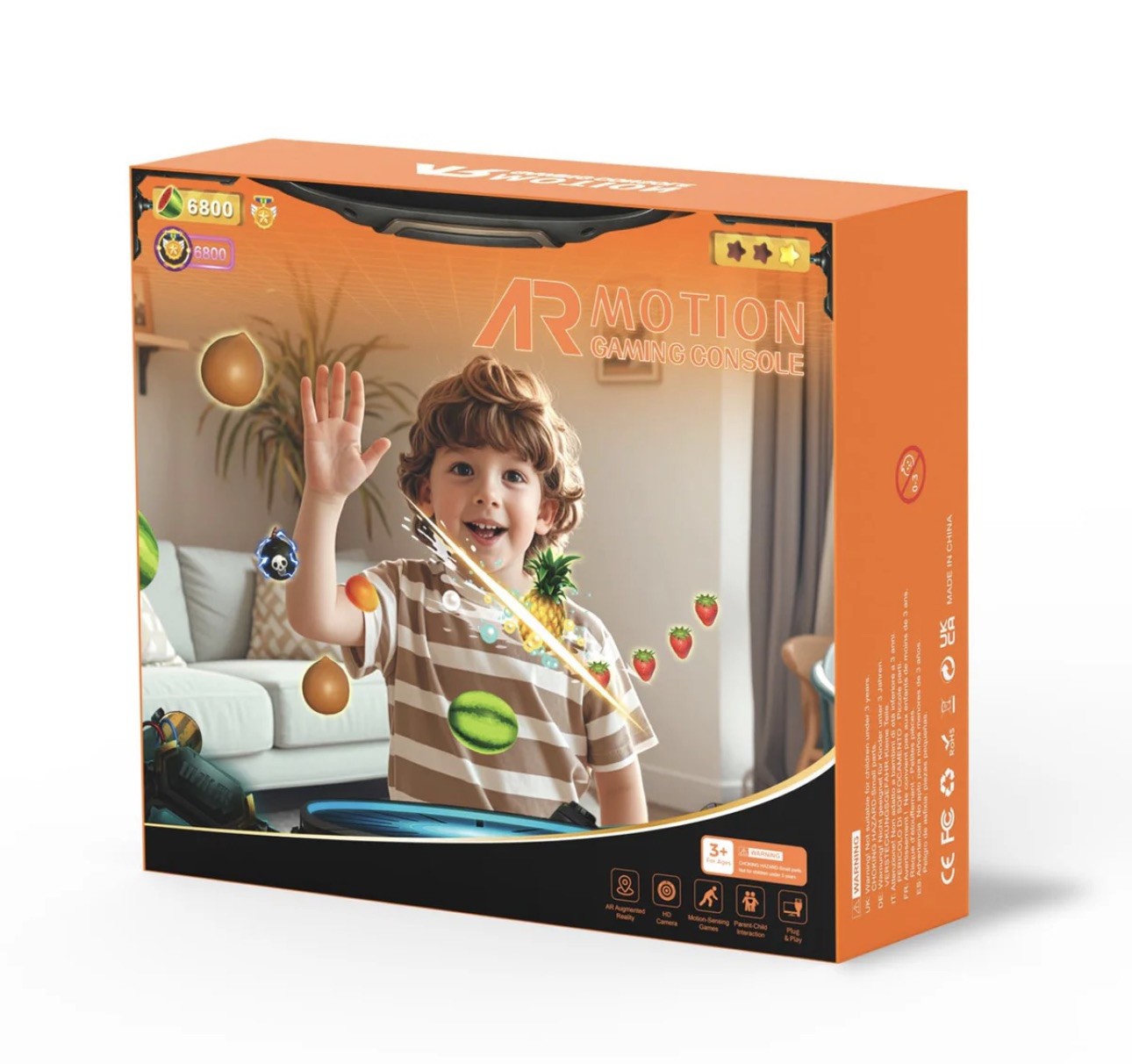 AR Motion Gaming Console for Kids & Families – Plug & Play Video Game System
